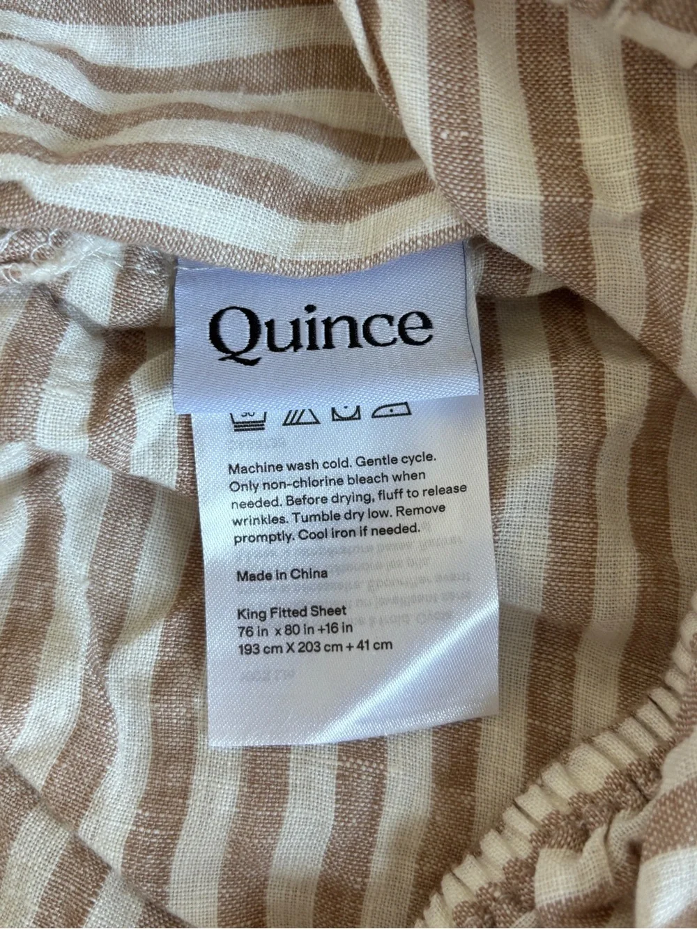 Quince european linen